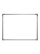Generic Single Side Magnetic Whiteboard 35x55cm White