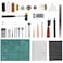 Generic-61Pcs Leather Craft Working Tools Kit Hand Sewing Supplies Stitching Groover