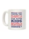 muGGyz Your Wings Were Ready But My Heart Was Not Printed Coffee Mug White/Black/Blue 8x9.5x8centimeter