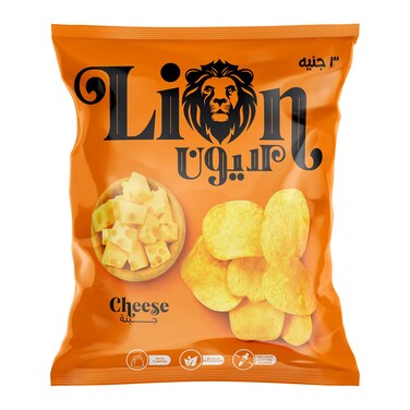 Lion Chips with Cheese - 25 gram