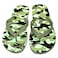 Men Printed Flip Flops Army