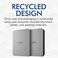 LaCie Mobile Drive 1TB External Hard Drive Portable HDD - Moon Silver, USB-C 3.2, for PC and Mac, Post-Consumer Recycled, with Adobe All Apps Plan and Rescue Services (STLP2000400)