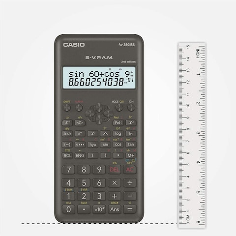 Casio Fx350Ms 2 Non Programmable Scientific Calculator 2Nd Edition Online Carrefour UAE