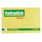 Fantastick Stick Note Fluorescent Yellow 2x3Inch