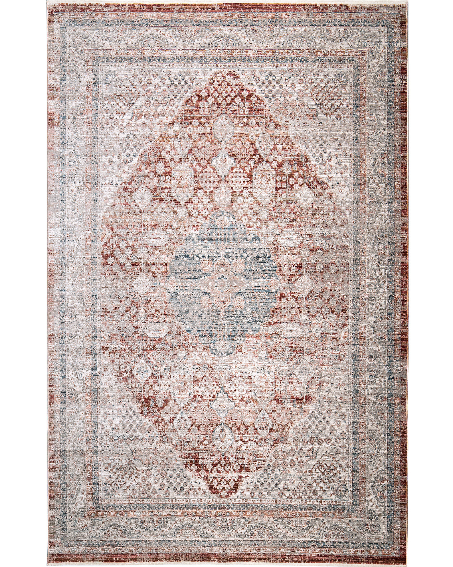 Alexander Rosso 150 x 80 cm Knot Home Designer Decor Living Dining Room Office Soft Non-slip Carpet Rug