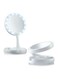 Generic Foldable Led Mirror White One Size