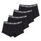 TEX Plain Boxers Size 5, 4 Pieces Black 80Kg-95Kg 1.55m-2m