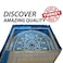 STARGOLD Traditional Turkish Prayer Mat 70x110 cm Large Portable Multicolor Islamic Prayer Rug, Janamaz Sajjadah For Men And Women SG-P004