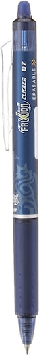 Generic Pilot 134339 Pen Frixion Clicker Erasable Fine Point Pen, Navy, Pack Of 12