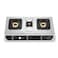AFRA Three Burner Gas Stove, Auto Ignition, Full Safety, Stainless Steel, Double Injection, G-MARK, ESMA, ROHS, And CB Certified, AF-0003GSSS, 2 Years Warranty