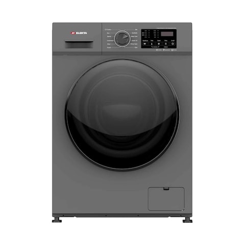 Elekta Front Load Washing Machine EAWM-8800 8KG Grey (Plus Extra Supplier&#39;s Delivery Charge Outside Doha)