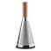 Aworky VD7426 Bamboo Handle Grater Silver/Brown