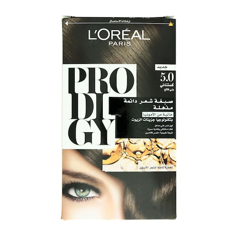 L&#39;Oreal Prodigy Chestnut Light Brown 5 Hair Colour