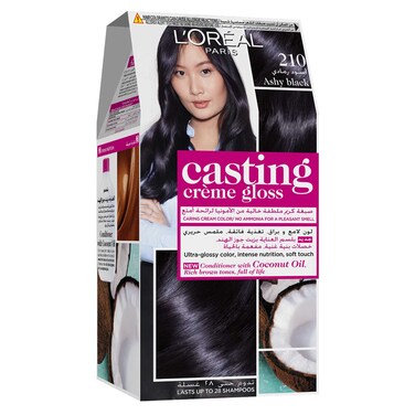 L&rsquo;Or&eacute;al Paris Casting Creme Gloss Hair Colour 210 Black Blue