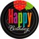Birthday Cheer Plates 9"