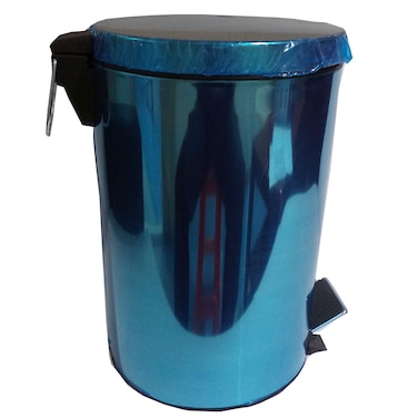 Harmony Stainless Steel Pedal Bin Blue 30L