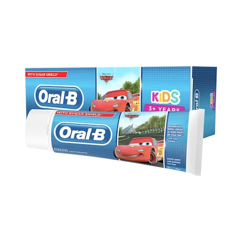 Oral B Kids Disney&#39;s Frozen &amp; Cars Toothpaste - 3+ Years - 75 ml