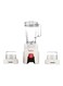 Moulinex Genuine Blender, One Speed And Pulse Function, Grinder And Grater Accessories, 1.75L, 500W, LM242B28, White/Clear