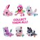 Zuru Coco Surprise Cones Classics Poncho Stuff Plush Toy Assorted
