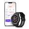 Mibro Watch X1 Fitness Tracker with Heart Rate Monitor, IP68 Waterproof Smartwatch with Sleep Monitor, Step Counter, Touch Screen, Fitness Watch Black