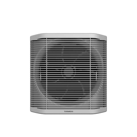 Tornado Bathroom Ventilating Fan 30 cm with Privacy Grid - Black/Grey - TVS-30BG