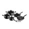 Tefal Dark Stone Cookware Set 11 Pieces