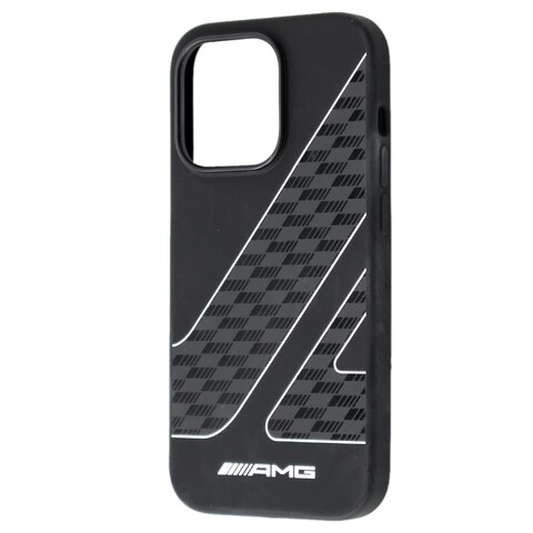 AMG Transparent Double Layer Case iPhone 14 Pro Black