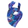 Biggdesign"Blue Water" Patterned Scarf By Canan Berber, Linen And Polymaide, 180 X70 Cm.