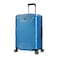 Eminent Hard Case Travel Bag Medium Luggage Trolley Polycarbonate Lightweight Suitcase 4 Quiet Double Spinner Wheels With Tsa Lock KJ84 Bright Blue