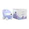 Milk&amp;Moo Potty Chair, BPA Free Potty Training Seat Toilet, Safe, Comfortable, Non Slip, Has Lid and Removable Container, Easy To Clean, Toddler Potty, For Baby Girls and Boys