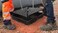 ABBASALI Manhole Open Key 50 cm 2 Nos, Lifting Keys or The Simple Removal of Manhole Covers With Yellow Leather Gloves (1 set)