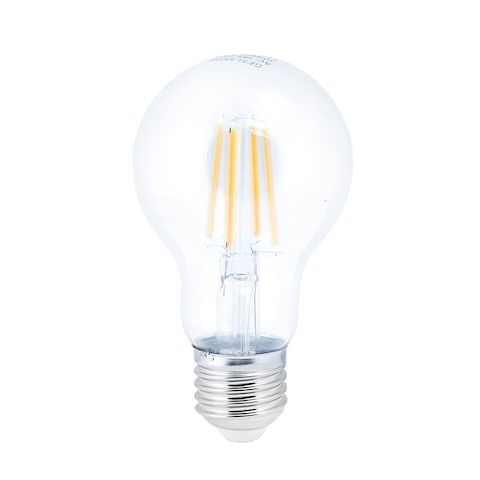 Geepas Gesl55058 LED Filament 8W - Vintage LED Light Bulbs, 4000K Warm Amber Grow 8W Filament LED Edison Bulbs - Antique Style LED Filament Bulbs | 1500 Hours Working Ideal For Home Hotel Restaurants