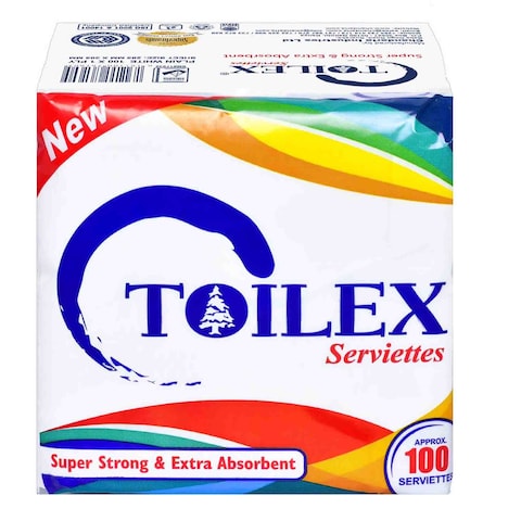 TOILEX SERVIETTES WHITE