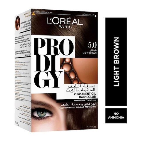 L&#39;Oreal Paris Prodigy Hair Color - 5.0 Light Brown