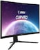 MSI G242C 23.6'' Curved Gaming Monitor, 1ms Response Time, 170Hz Refresh Rate, FRAMeless Design, AMD Freesync, 1920 X 1080 FHD, Anti-Glare - Black, VGA