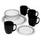 Corelle city block dinner set 16 pieces
