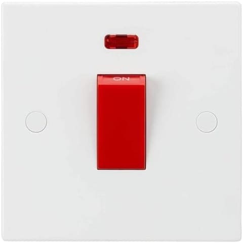 ADMORE 45A 1GANG DP SWITCH + NEON