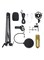 Generic Audio Studio Recording Condenser Microphone Kit Dd1959 Multicolour