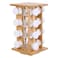 Cook&amp;#39; Concept M4 Bamboo Spice Rack with 16 Pots