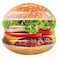 Intex Inflatable Hamburger Mat - 135 x 127 Cm