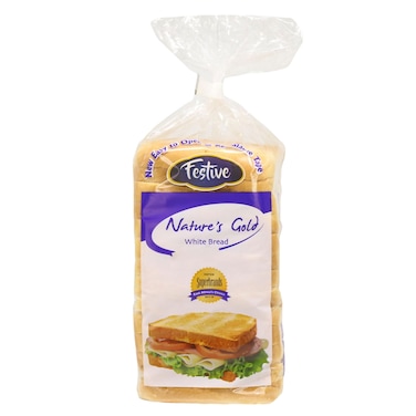 Festive Natures Gold White Bread 400g