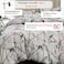 Luna Home King size 6 pieces, bedding set, marble design.
