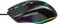 HXSJ A866 USB 6400dpi Four-speed Adjustable RGB Light-emitting Wired Game Optical Mouse

