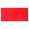 Anemoss Beach Towel, %100 Cotton, Free of Microfibre, Synthetic, or Polyester, Soft, Water Absorbent, Quick Dry, Medium Thick, Pool and Bath Towel, For Kids and Adults, 27x55 in, 70x140 cm, Red Color