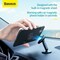 Baseus Cell Phone Ring Holder, Slimmest Phone Grip 360 Degree Rotation Metal Finger Grip Adjustable Cellphone Stand for Magnetic Car Mount For iPhone, Galaxy, Pixel and More Smartphone Black