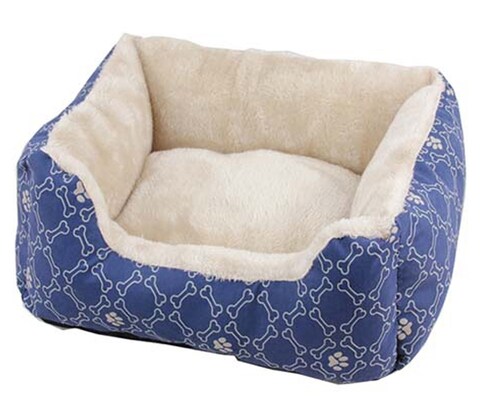 Pawise Square Dog Bed-blue 22&quot;