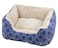 Pawise Square Dog Bed-blue 22"