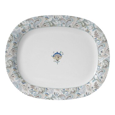 سيرفويل طبق فلوريش أبيض 31 × 25 سم