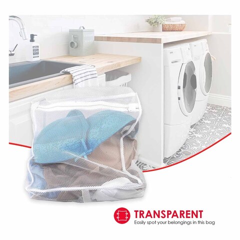 HOME BASICS LAUNDRY BAG LB49033 S