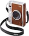 FUJIFILM INSTAX MINI EVO CAMERA BROWN.